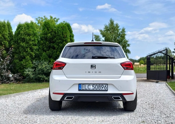 Seat Ibiza cena 49900 przebieg: 54000, rok produkcji 2017 z Sulejów małe 436